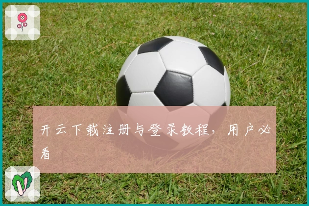 开云下载注册与登录教程，用户必看
